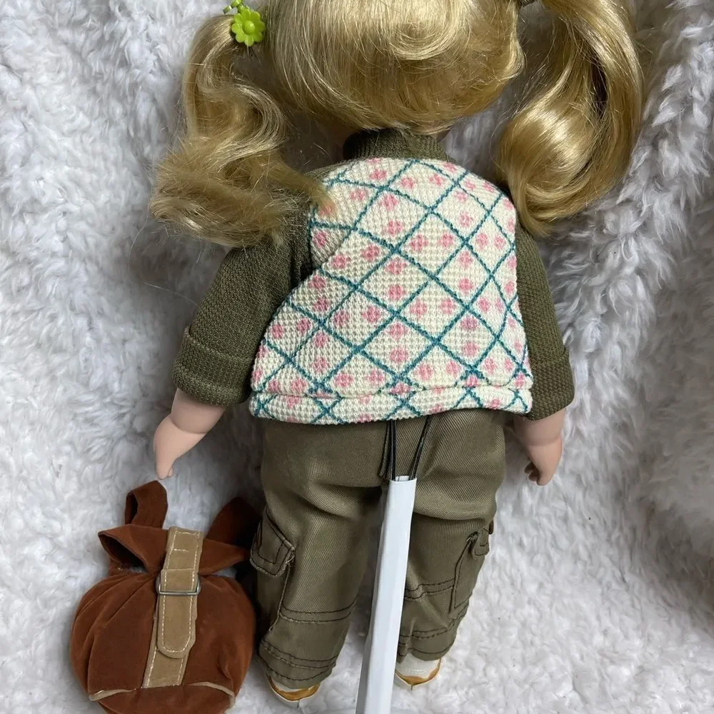 New in Box Duck House Heirloom Porcelain Doll Marlee 16” dress up for ad… - Picture 8 of 11